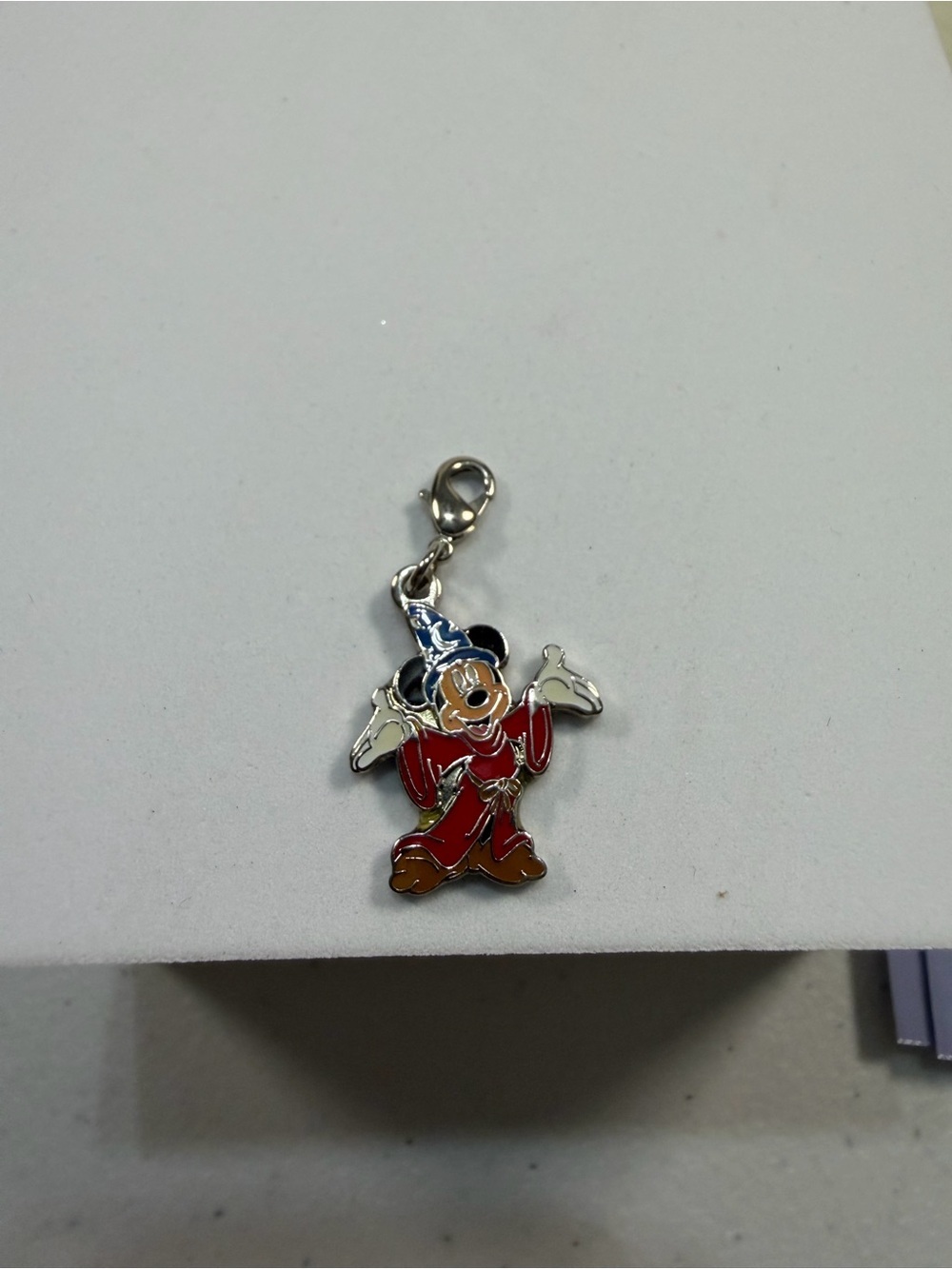 💙3/$20💙 DISNEY CHARM BRACELET Sorcerer Mouse Charm - Red, Blue, Black